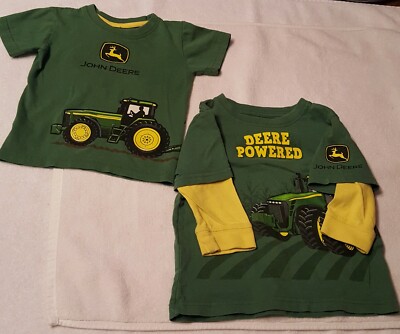 John Deere Boys 18 Months 2T L/sleeve Fall winter S/S T-shirt