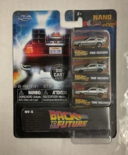 Back to the Future Jada Nano Hollywood Rides Time Machine Set Sealed 2019