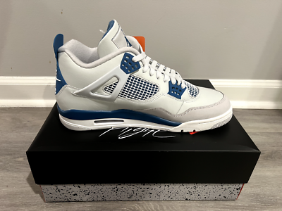Air Jordan 4 Retro 'Military Industrial Blue' FV5029-141 Size 13