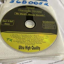 Rock 'N Roll Karaoke CD G 19 Hit Songs SGB0052 Sweet Georgia Brown Karaoke