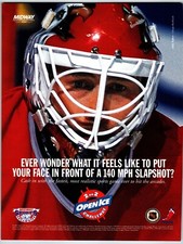 2 on 2 Open Ice Challenge Arcade Game FLYER Original UNUSED 1995 Video Hockey