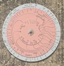 BRL Radiac Calculator No. 1 - For Nuclear  Contamination Dose Estimates