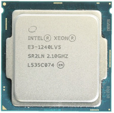 Intel Xeon E3-1240L V5 1240LV5 2.1GHz SR2CW 25W 4-Core 8M LGA 1151 CPU Processor