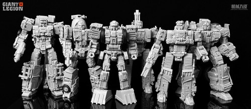 presale Deposit card for Mecha Invasion GIANT LEGION Devastator Transformers - Picture 15 of 25