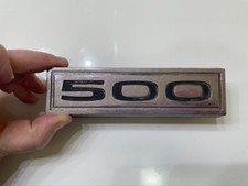 1963 Ford Galaxie 500 Fuel Lid Emblem Original Oem