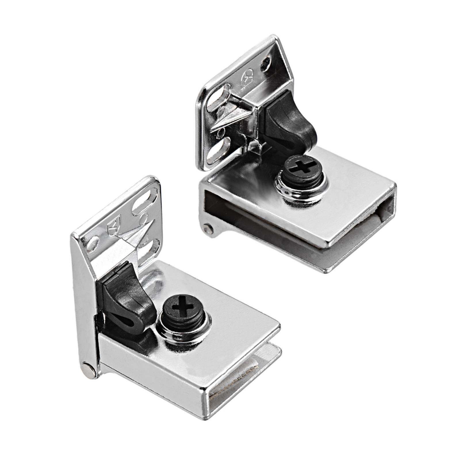 2pcs Bathroom Cupboard Shower Glass Door Hinge Clamp for 35mm Thickness eBay