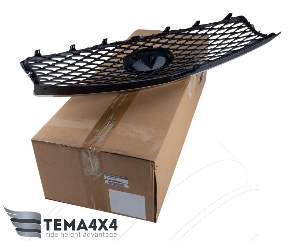 Parachoques delantero genuino OEM rejilla superior cromada para INFINITI QX50 16-17 62070-5UA0A Foto 2 de 4