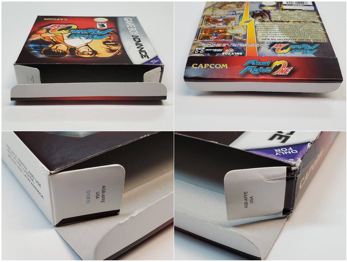 Final Fight One Authentic GBA Game Boy Advance Box & Manual Final Fight One Authentic GBA Game Boy Advance Box & Manual