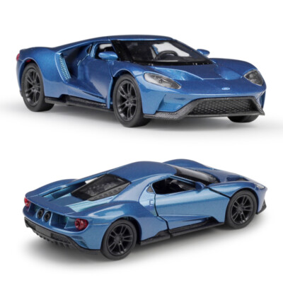 Welly 1:36 Ford GT Diecast Model Car Pullback Boy Toy | eBay