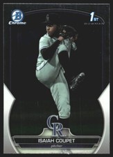 2023 Bowman Draft Chrome Isaiah Coupet #BDC-37 JW1-1