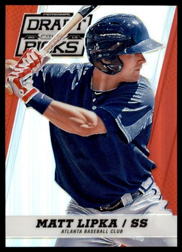 2013 Panini Prizm Perennial Draft Picks Matt Lipka 045/100 #40 Red Prizm
