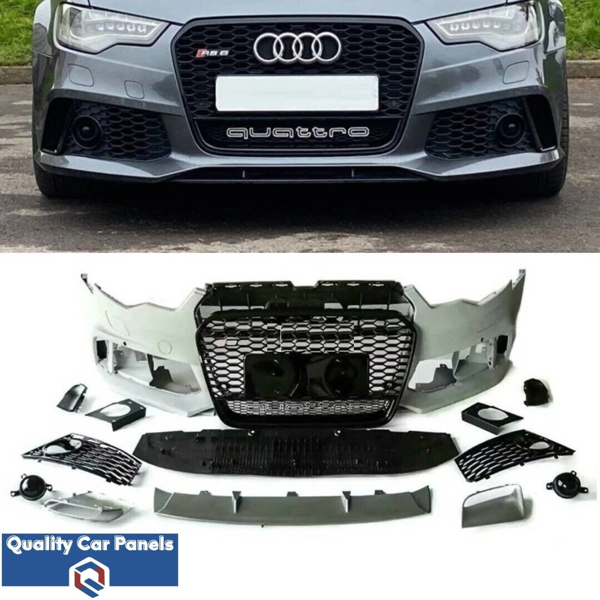 2011 audi a6 front bumper deals