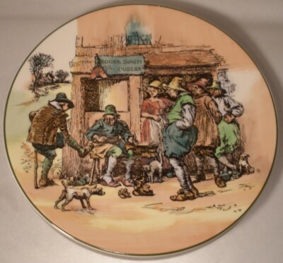 Royal Doulton Collector Plate Roger Solem Cobler