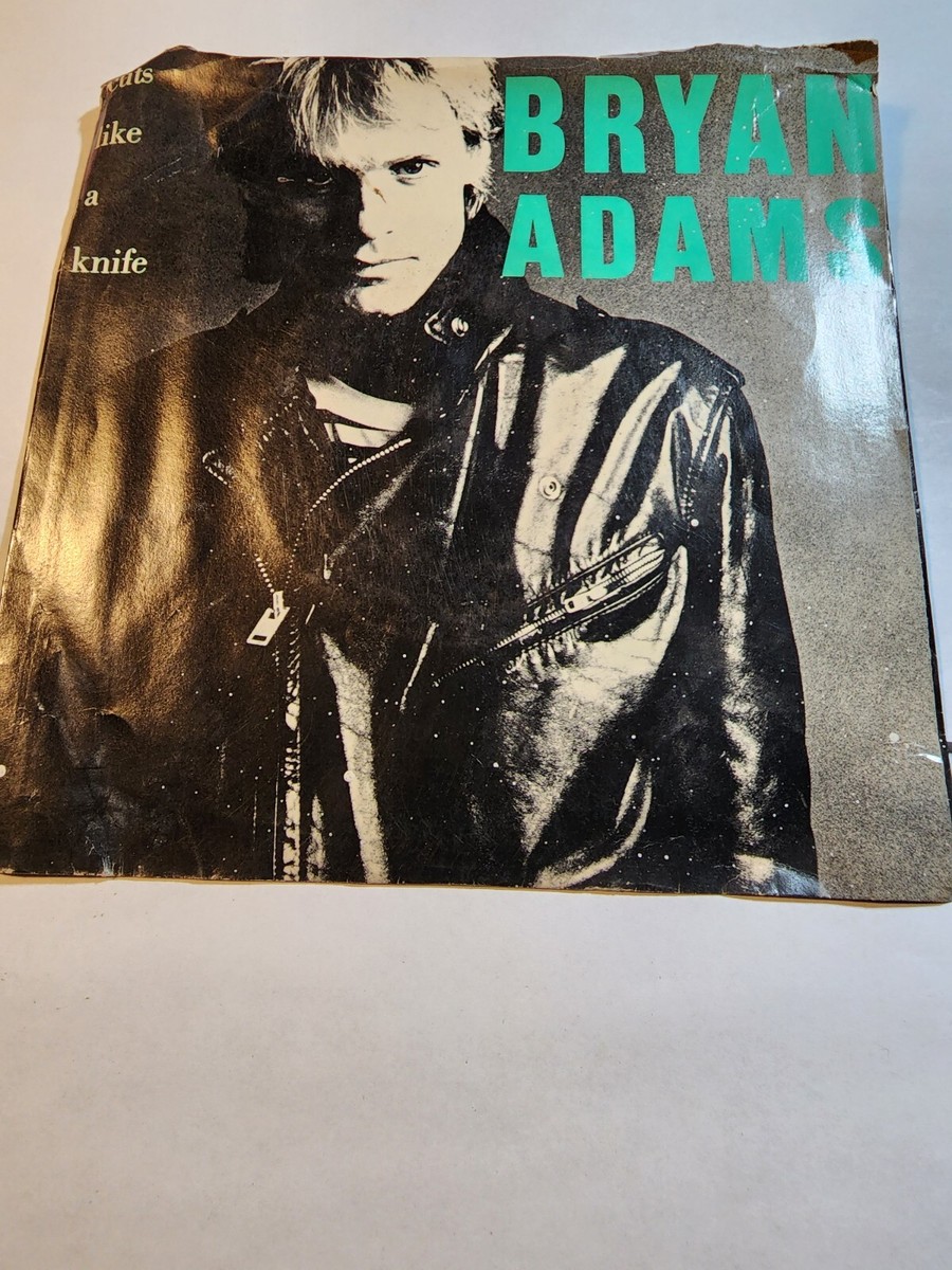 BRYAN ADAMS: Cuts Like A Knife / Lonely Nights - GOOD+ F194