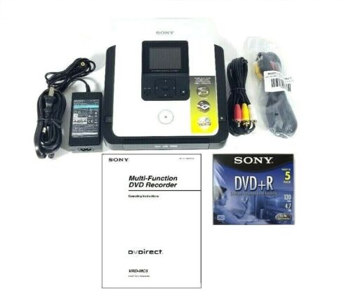 Sony DVD Recorder VRD-MC5 Multi-Function Bundle DVD-R Tested - Region Free✅ - 第 1/10 張圖片