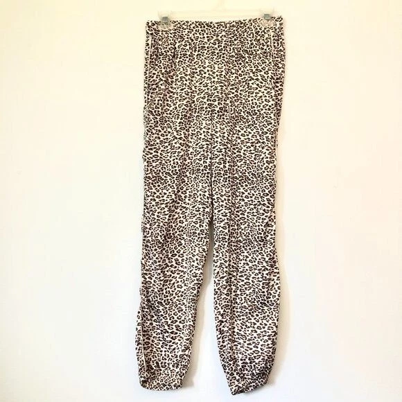 Aerie leopard joggers new arrivals
