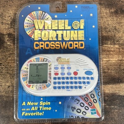 SEALED Wheel of Fortune Crossword Tiger Electronics Handheld Game 2002 Hasbro