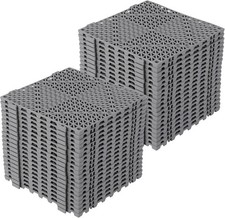 50pcs Modular Interlocking Mat 12" x 12" Interlocking Floor Tiles  PVC Non-Slip