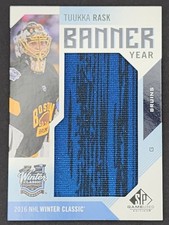 2016-17 SP Game Used - Banner Year Winter Classic 2016 Tuukka Rask #BWC-TR (MEM)