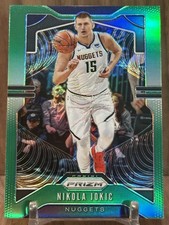 2019-20 Panini Prizm Nikola Jokic Green Prizm #84