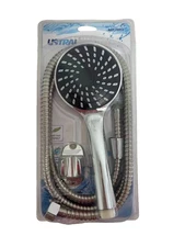 High Pressure Shower Head 4 Settings Handheld Shower Heads Spray With 5 FT Hose