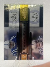 #DC-30 Joseph Addai / Tim Jennings 2006 Playoff Contenders Gold #/250 Free Ship