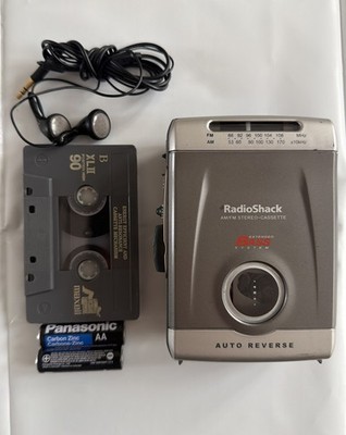 RadioShack Walkman Stereo AM/FM Cassette Player SCP-106 Cat. No. 14-1258   -25