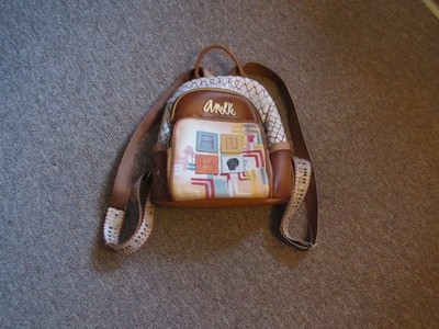 Anekke * süßer kleiner Rucksack** Wie neu** Mehrfarbig
