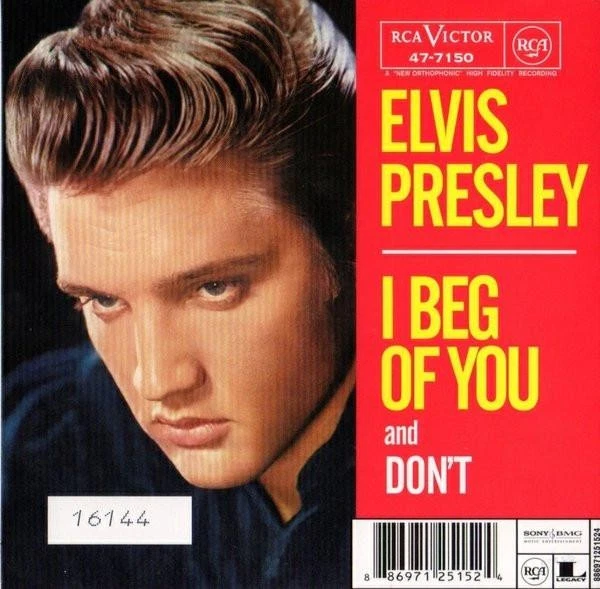 Elvis Presley Don't CD UK Legacy 2007 Neuauflage CD Single Mit Innenhülle - Bild 2 von 3