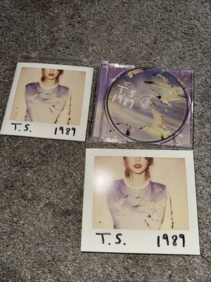 Taylor Swift T.S. 1989 CD 2014 With Polaroid Booklet Only. CD And