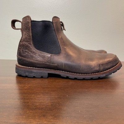 Timberland Mens‎ EarthKeepers Originals Chelsea Boot Brown Leather Pull On 11.5 Timberland Men main image 4