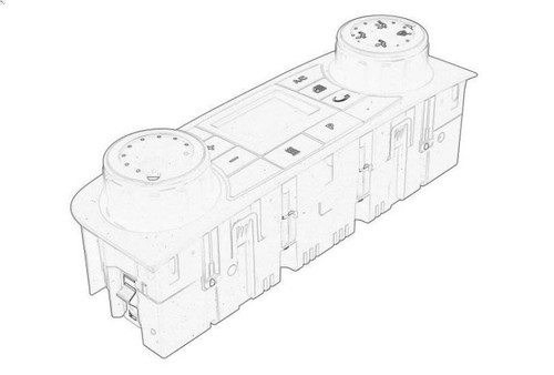 Heater control module OE MAN 81.61990.6135 - Picture 10 of 10