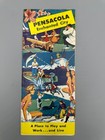 1960s PENSACOLA FLORIDA Travel Brochure PICTORIAL MAP Vintage — photo 2