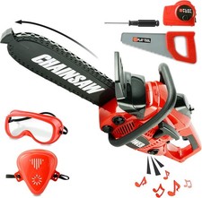 Toy Choi's Toy Chainsaw - Chainsaw Toy for Kids Power Tool Set with Realistic...