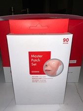 COSRX Master Patch Set Hydrocolloid Acne Pimple Patches, Face, 90, Fast-Acting