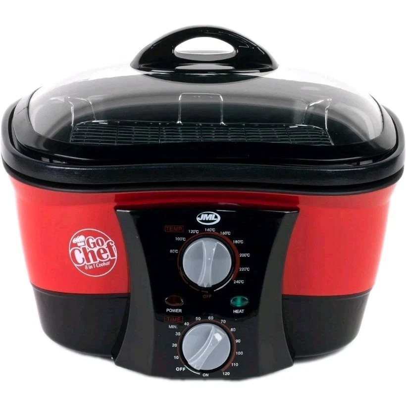 Go Chef 8-in-1 JML Cooker - Fast, convenient all-in-one multi-cooker
