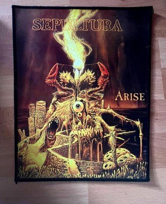 Sepultura Patch Backpatch Back Thrash Metal Nailbomb Arise
