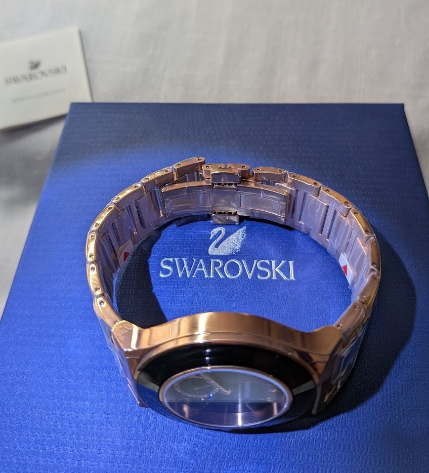 Swarovski Watch 5095484 Octea Classica Black Rose Gold for sale
