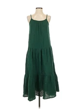Monoprix femme Women Green Casual Dress S