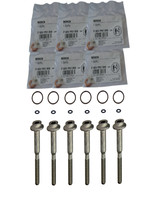 6X Bosch Dichtung + Dehnschraube CR EinspritzdüSe VW Touareg Audi A4 A5 Q7 3,0
