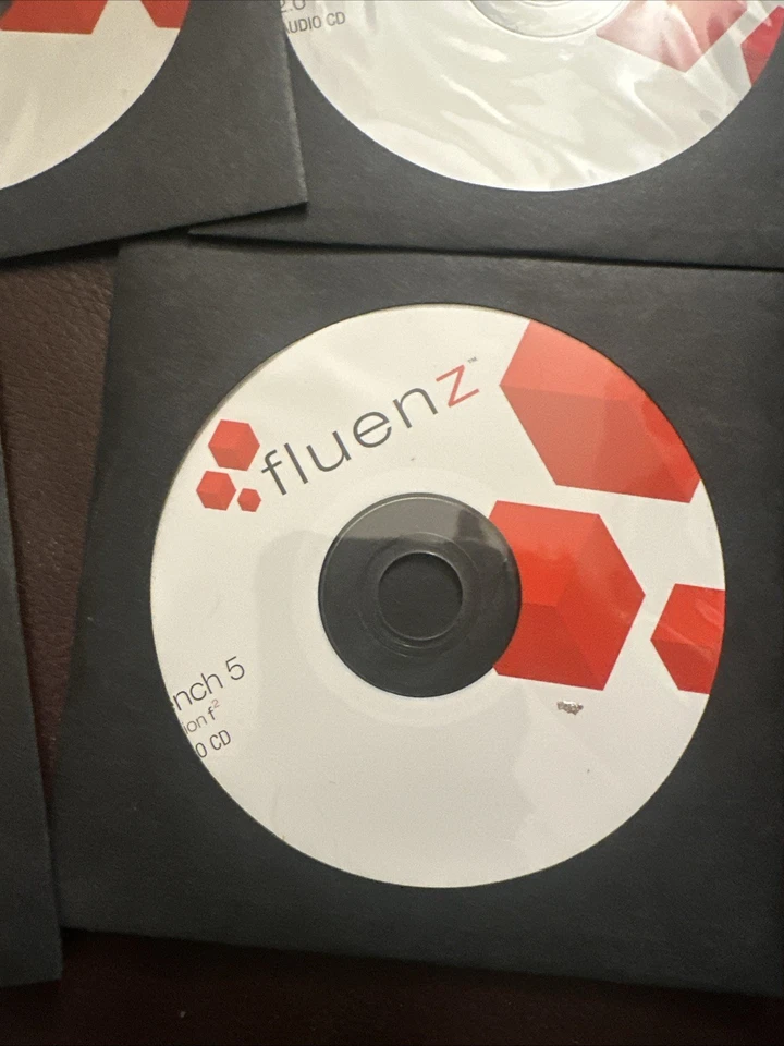FLUENZ Language Learning Software FRENCH 2 & 2.5 CD ROM 10 Discs Q29 - Image 2 of 4