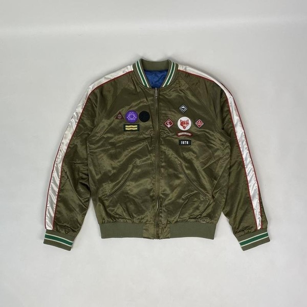 Herren Diesel Jacke Khaki Polyester 38 / M / 46