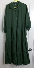 City Chic Green Dress Size S