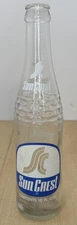 Vintage Sun Crest 10oz ACL Soda Bottle 1960s-70s Doraville GA Monarch NuGrape