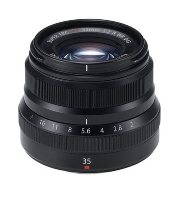 Fujifilm Fujinon XF 35 mm F2.0 WR Schwarzes Objektiv Offizielle Fujifilm-Garanti