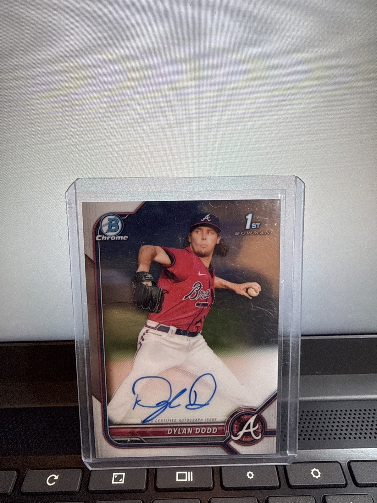 2022 Bowman Chrome - Prospect Autographs Dylan Dodd #CPA-DD (AU, RC)