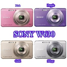 Sony Cyber-shot DSC-W630 Digital Camera 16.1 MP 5x Optical Zoom with Accessories