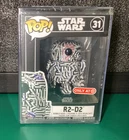 Funko Pop! Vinyl: Star Wars R2-D2 Graffiti exclusive 31 Hard Acrylic Case Sealed