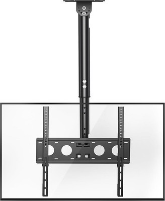 Ceiling TV Mount Full Motion TV Bracket Most 26'' to 65'' Flat Curved TVs/Monitors