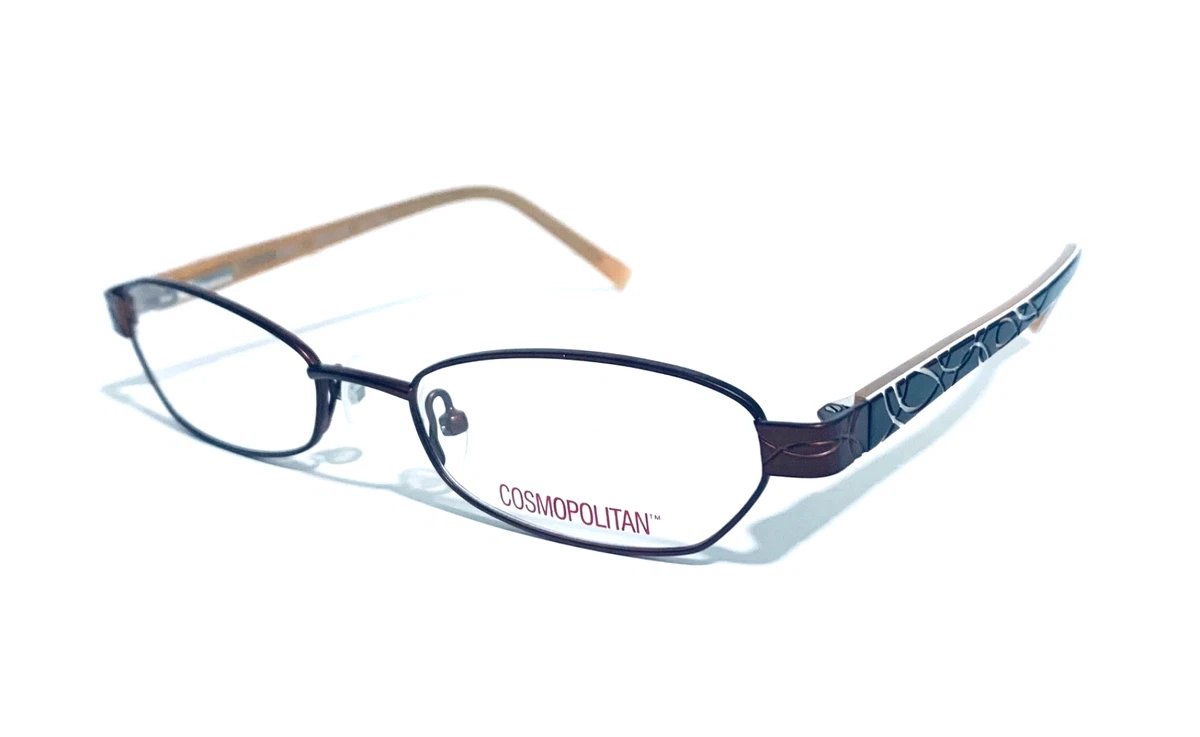 Cosmopolitan Whimsical Mocca Eyeglasses Eye Glasses Frames 50-16-135 Cosmopolitan Petite 5001 Shiny Rose Gold main image 2